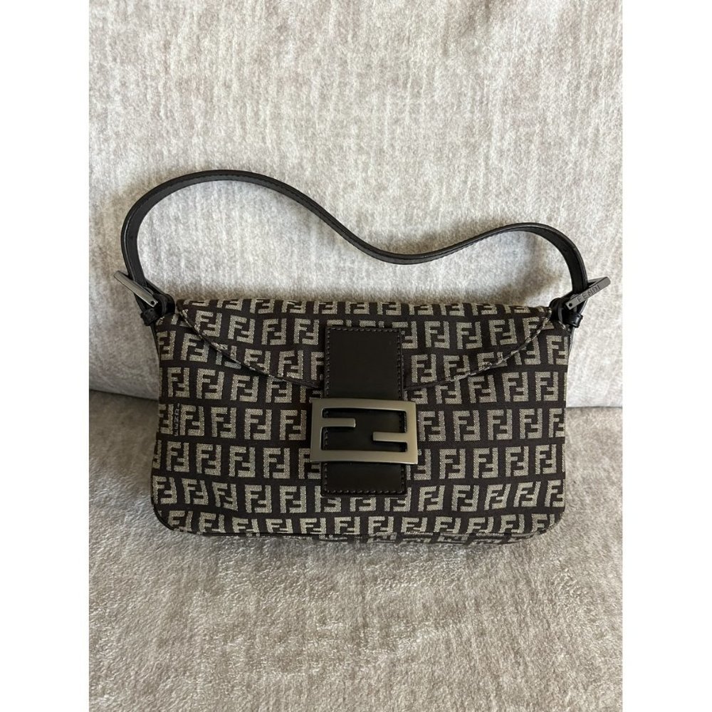 Fendi Zucchino Baguette - Picture 9 of 9